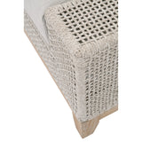 Essentials For Living Woven - Outdoor Tropez Outdoor Ottoman 6843-0.WTA/PUM/GT