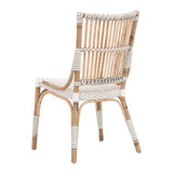 Essentials For Living The Hamptons Tulum Dining Chair, Set of 2 4111.WHT-STO/NAT