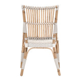 Essentials For Living The Hamptons Tulum Dining Chair, Set of 2 4111.WHT-STO/NAT