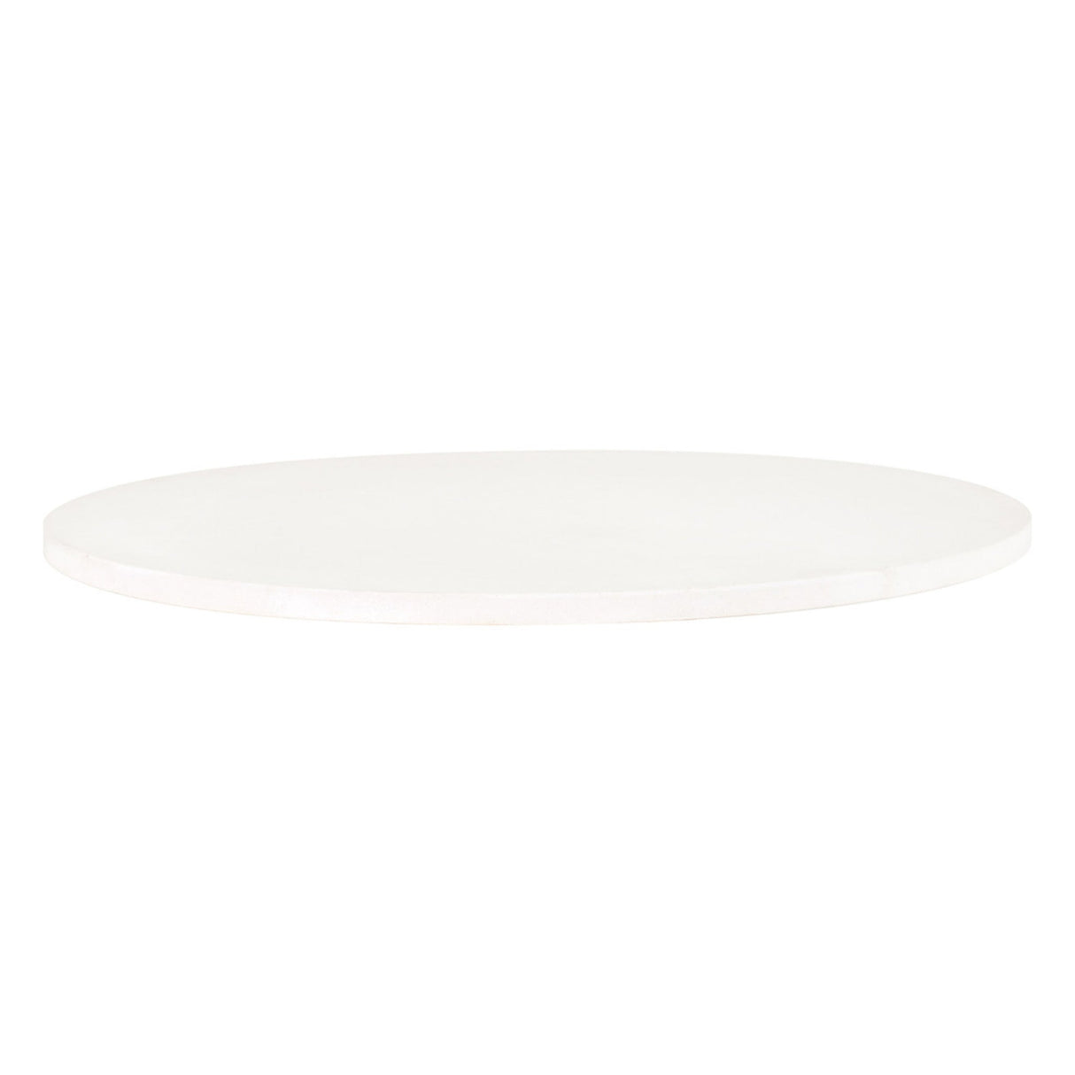 Essentials For Living Traditions Turino 54" Round Dining Table Concrete Top 6059.CON-WHT