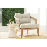 Essentials For Living Woven - Outdoor Web Outdoor Club Chair 6821.WTA/PUM/GT