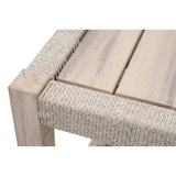 Essentials For Living Woven - Outdoor Wrap Outdoor End Table 6872.WTA/GT