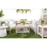 Essentials For Living Woven - Outdoor Wrap Outdoor End Table 6872.WTA/GT