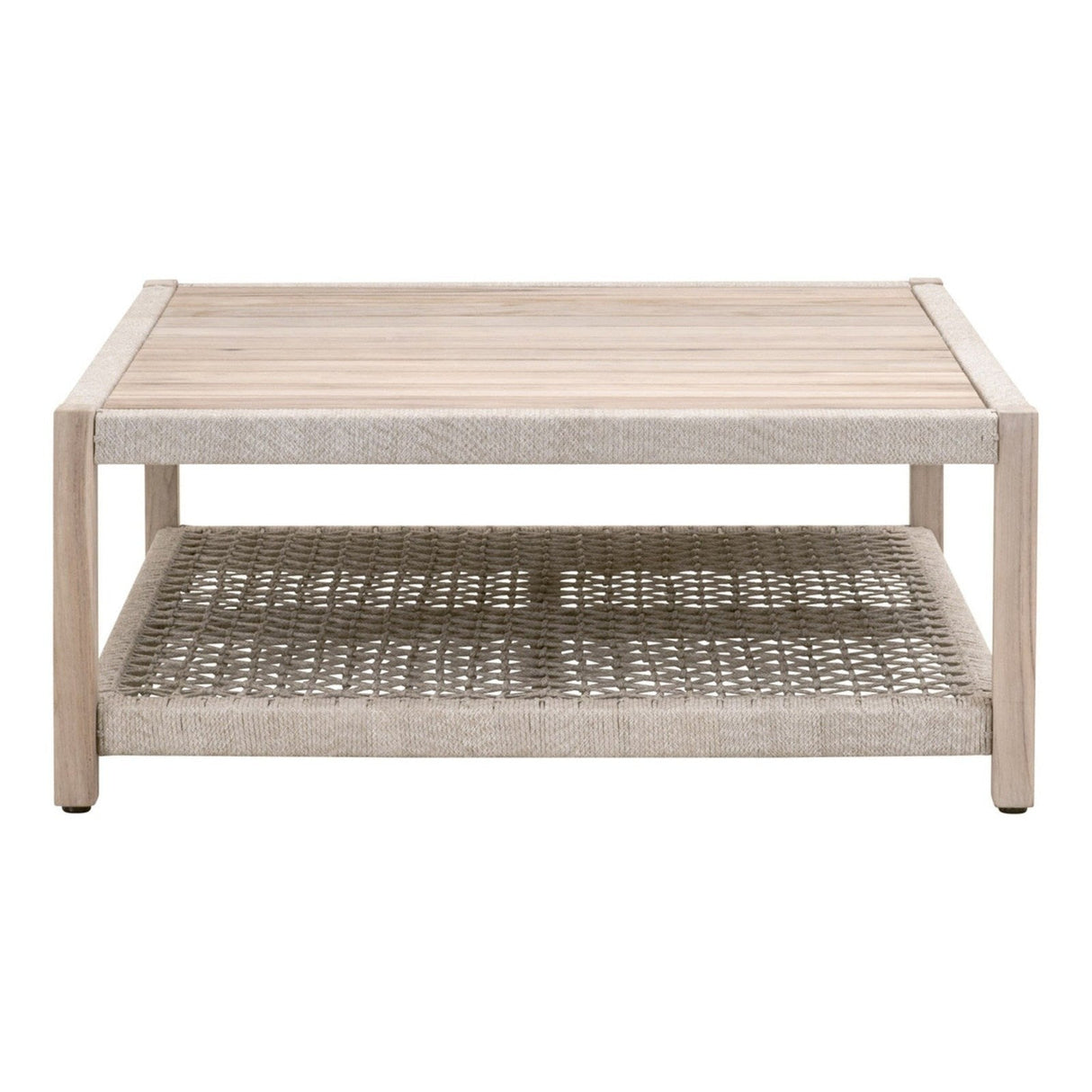 Essentials For Living Woven - Outdoor Wrap Outdoor Square Coffee Table 6870SQ.WTA/GT