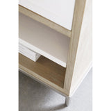 Essentials For Living Traditions Wrenn 1-Drawer Nightstand 6139.NG/WHT-BSTL