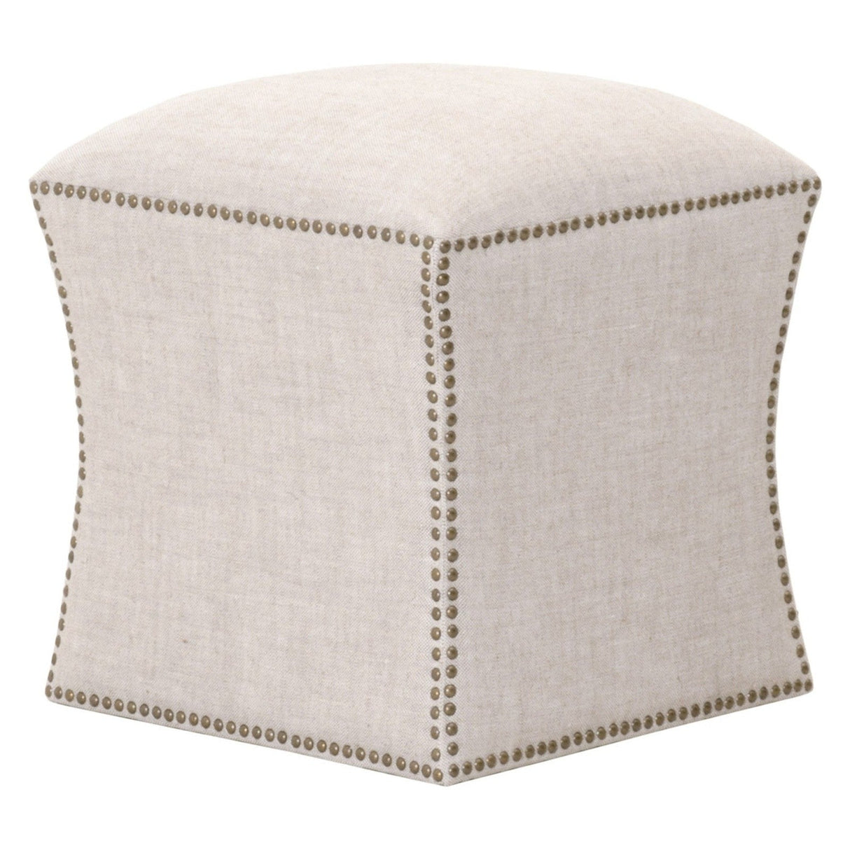 Essentials For Living Essentials York Ottoman 6435.BIS-GLD