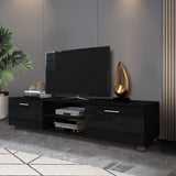 Black TV Stand