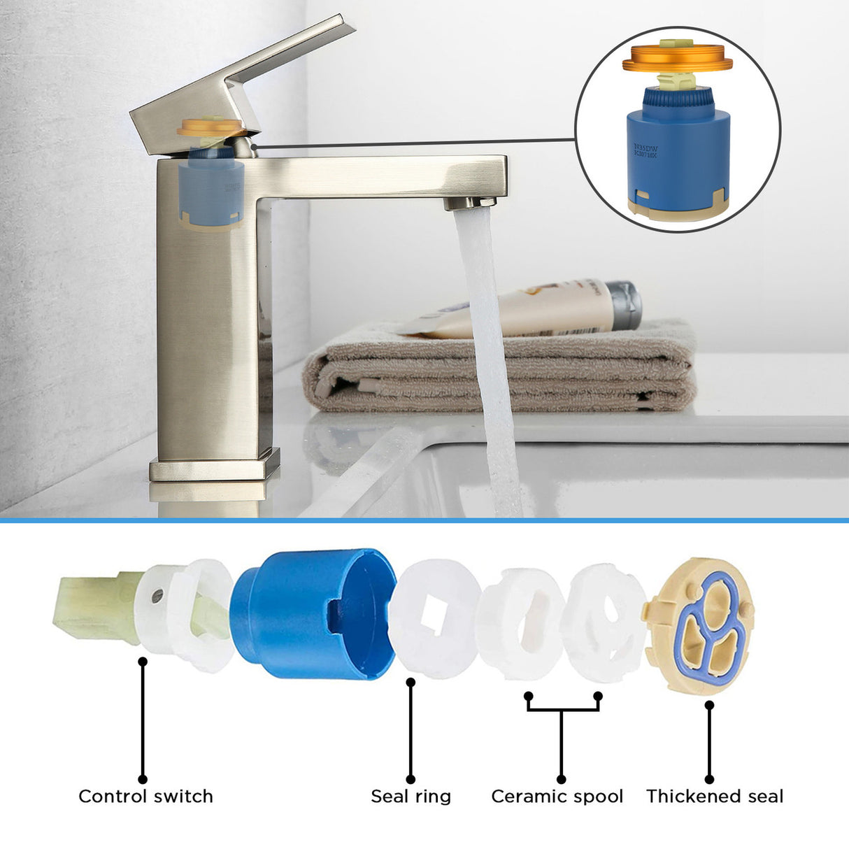 Aquacubic Upc Certified Single Faucet