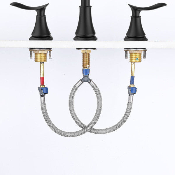 2-Handle Widespread Bathroom Faucet