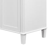 White 30" Bathroom Vanity without Sink, Bathroom Cabinet Base Only