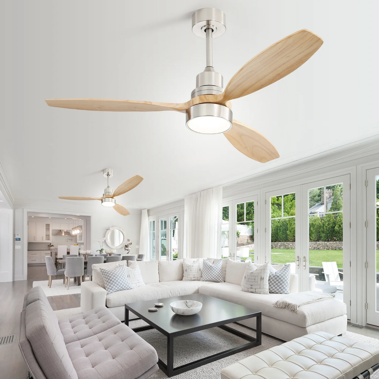 Low Profile LED Indoor Ceiling Fan