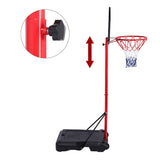 Indoor/Outdoor Portable Basketball Hoop in Black