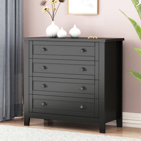 Black Drawer Dresser Bar Cabinet