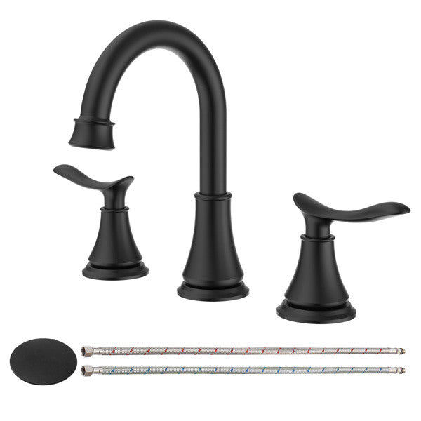 2-Handle Widespread Bathroom Faucet