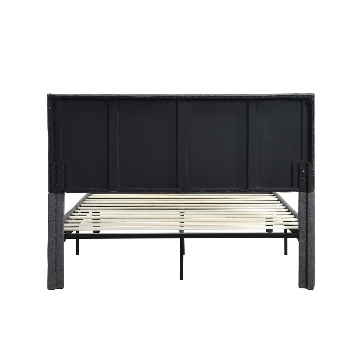 Queen Size Upholstered Platform Bed Frame