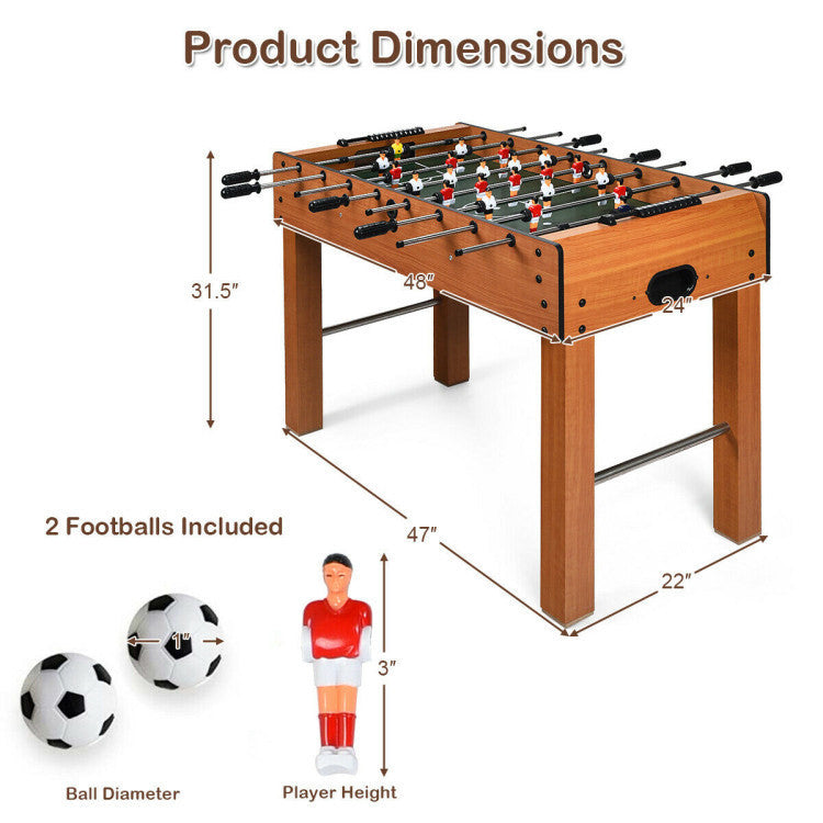 Indoor/Outdoor Competition Game Soccer Table