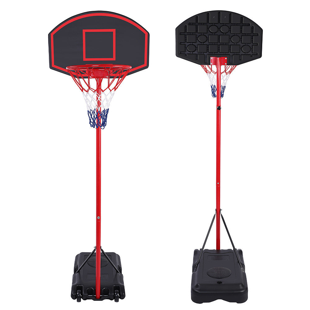 Indoor/Outdoor Portable Basketball Hoop in Black