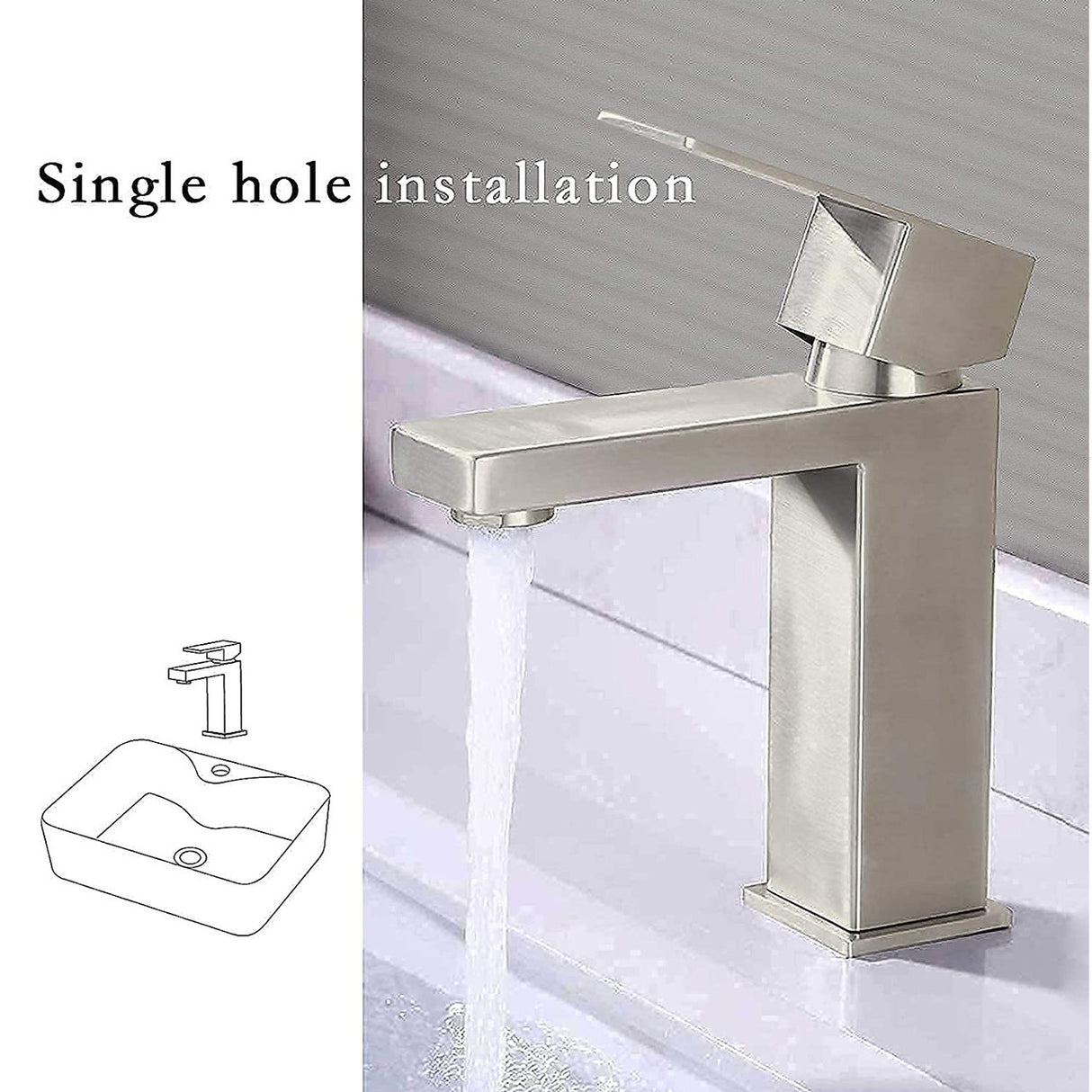 Aquacubic Upc Certified Single Faucet