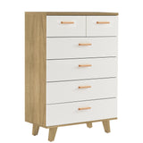 White Wood Dresser Drawer Cabinets