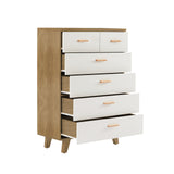 White Wood Dresser Drawer Cabinets