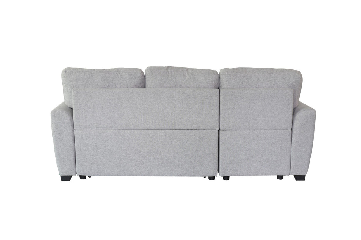 Tufeted Cushion Sofa Bed with 2 Pillows