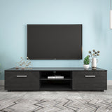 Black TV Stand