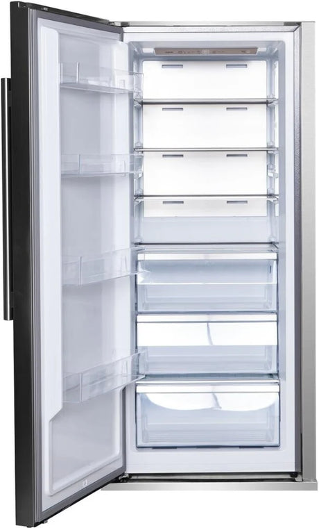 Forno 28" Freestanding Convertible Refrigerator/Freezer, 13.6 Cu. Ft. Capacity, 4 Glass Shelves, Frost-Free Defrost, LED Lighting, Multi-Air Flow System, Energy Star Certified - FFFFD1722-28