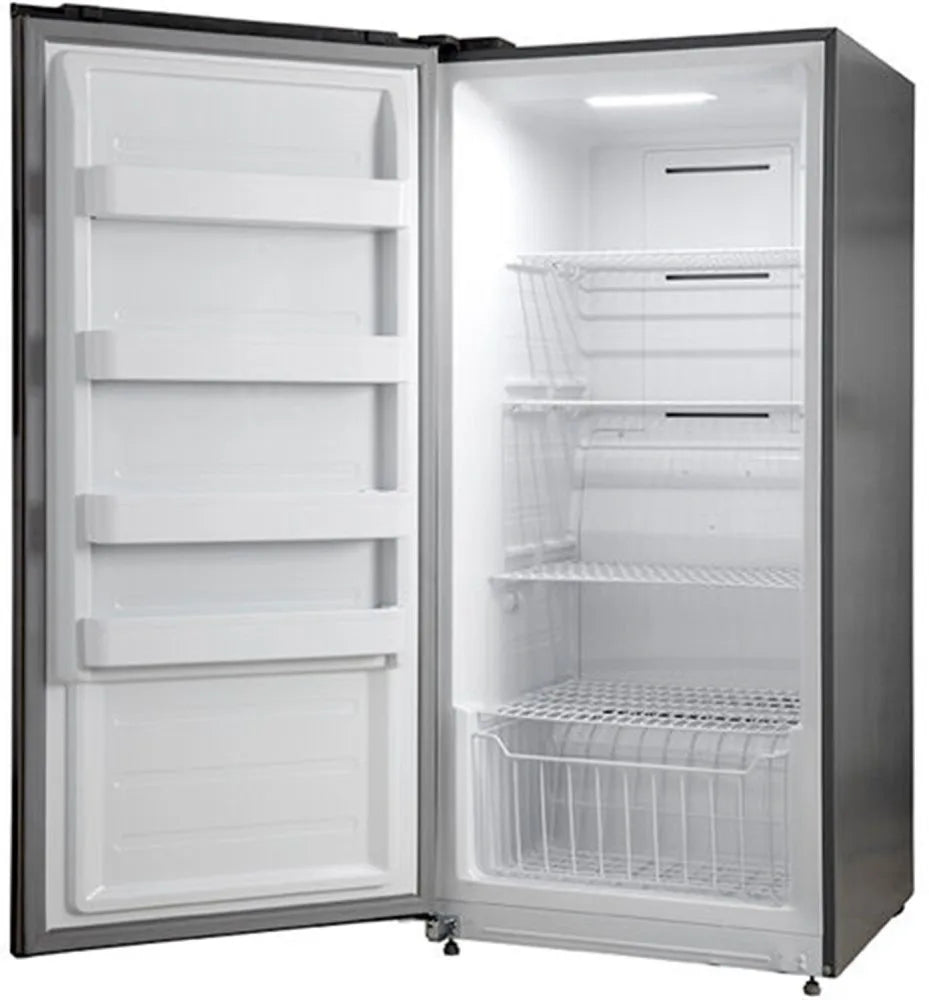 Forno 28" Refrigerator/Freezer Column, 13.8 cu. ft. Capacity, Adjustable Shelves, Electronic Controls, Door Open Alarm, Smudge Resistant Finish - FFFFD1933-28