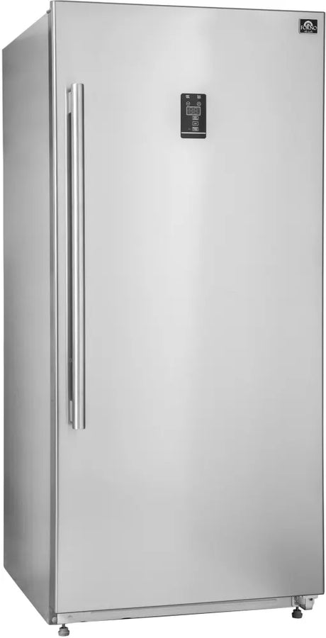 Forno 28" Refrigerator/Freezer Column, 13.8 cu. ft. Capacity, Adjustable Shelves, Electronic Controls, Door Open Alarm, Smudge Resistant Finish - FFFFD1933-28