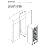 Forno 30" Dual Zone Wine Cooler & Refrigerator Drawer - FWCDR6661-30S