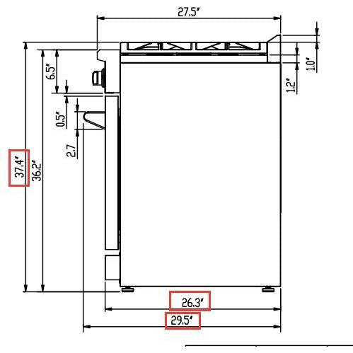 Forno Lseo 30" Gas Range with 5 Burners and Convection Oven - FFSGS6275-30