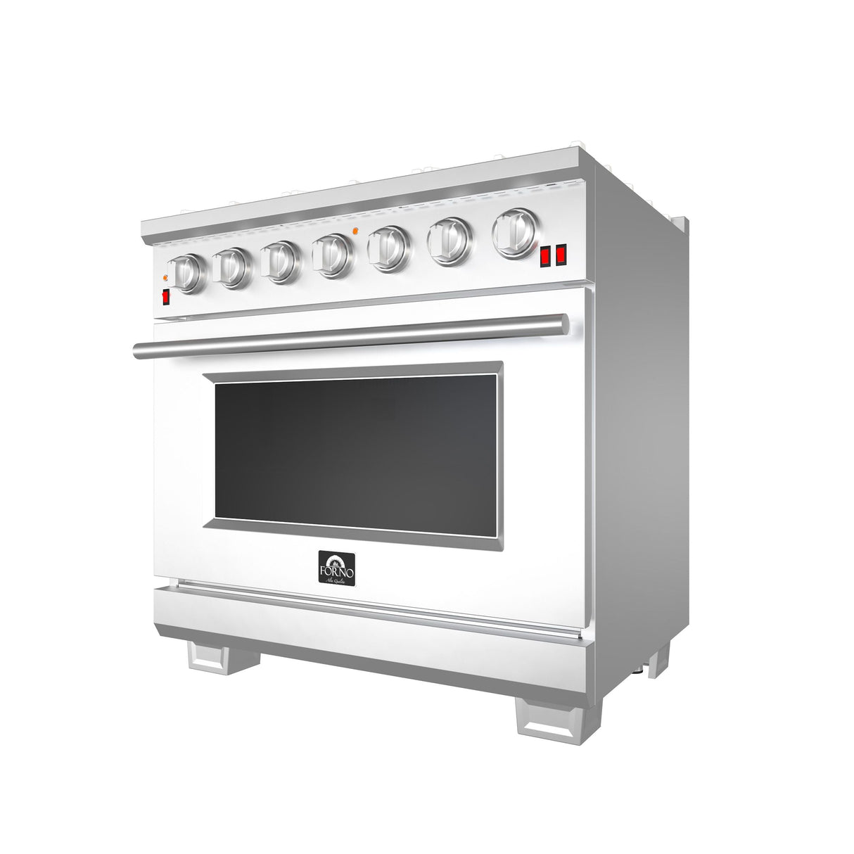 Forno 36" Capriasca Gas Range with 6 Burners, Convection Oven and 120,000 BTUs - FFSGS6260-36